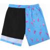 imageAmerican Trends Mens Swim Trunks with Compression Liner Quick Dry Beach Shorts for Men with Pockets Beach Wear ClothingFlamingo