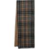 imageAmerican Trends Mens Winter Warm Long Soft Scarf Plaid Tassel Scarf for Men Soft Classic ScarvesOrange Stripe  Gift Box