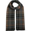 imageAmerican Trends Mens Winter Warm Long Soft Scarf Plaid Tassel Scarf for Men Soft Classic ScarvesOrange Stripe