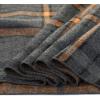 imageAmerican Trends Mens Winter Warm Long Soft Scarf Plaid Tassel Scarf for Men Soft Classic ScarvesOrange Stripe