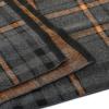 imageAmerican Trends Mens Winter Warm Long Soft Scarf Plaid Tassel Scarf for Men Soft Classic ScarvesOrange Stripe