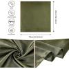 imageAmerican Trends Wild Rag Cowboy Scarf for Men 35 Inch Western Head Scarf Silk Feeling Cowboy Scarves Neck BandanaArmy Green
