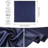 imageAmerican Trends Wild Rag Cowboy Scarf for Men 35 Inch Western Head Scarf Silk Feeling Cowboy Scarves Neck BandanaNavy Blue