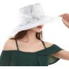 image2025 KentuckyDerby Fascinators Hats for Women Church Tea Party Hats AccessoriesWhite