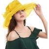 image2025 KentuckyDerby Fascinators Hats for Women Church Tea Party Hats AccessoriesYellow
