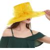 image2025 KentuckyDerby Fascinators Hats for Women Church Tea Party Hats AccessoriesYellow