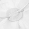 image2025 KentuckyDerby Fascinators Hats for Women Tea Party Hats Headwear Hair Clip for Wedding ChurchA White