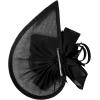 image2025 KentuckyDerby Fascinators Hats for Women Tea Party Hats Headwear Hair Clip for Wedding ChurchBlack