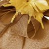 image2025 KentuckyDerby Fascinators Hats for Women Tea Party Hats Headwear Hair Clip for Wedding ChurchGold