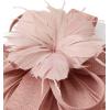 image2025 KentuckyDerby Fascinators Hats for Women Tea Party Hats Headwear Hair Clip for Wedding ChurchPink