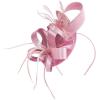 imageFascinators Hats for Women KentuckyDerby Tea Party Hats Flower Wedding Church Headband Hair Clip GirlsPink