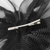 imageKentuckyDerby Fascinators Hat Tea Party Wedding Church Hat Headwear Hair Clip 2025Black