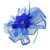 imageKentuckyDerby Fascinators Hat Tea Party Wedding Church Hat Headwear Hair Clip 2025Blue