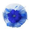 imageKentuckyDerby Fascinators Hat Tea Party Wedding Church Hat Headwear Hair Clip 2025Blue