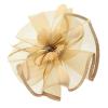 imageKentuckyDerby Fascinators Hat Tea Party Wedding Church Hat Headwear Hair Clip 2025Gold