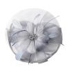 imageKentuckyDerby Fascinators Hat Tea Party Wedding Church Hat Headwear Hair Clip 2025Gray