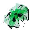 imageKentuckyDerby Fascinators Hat Tea Party Wedding Church Hat Headwear Hair Clip 2025Green