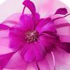 imageKentuckyDerby Fascinators Hat Tea Party Wedding Church Hat Headwear Hair Clip 2025Hotpink