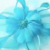 imageKentuckyDerby Fascinators Hat Tea Party Wedding Church Hat Headwear Hair Clip 2025Lackblue