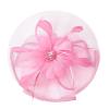 imageKentuckyDerby Fascinators Hat Tea Party Wedding Church Hat Headwear Hair Clip 2025Pink