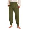 imagePirate Pants for Men Pirate Costume Pant Renaissance Medieval Pant Halloween Costume Viking Pants MenArmy Green