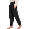 imagePirate Pants for Men Pirate Costume Pant Renaissance Medieval Pant Halloween Costume Viking Pants MenBlack