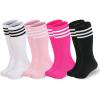 Black/White/Pink/Hot Pink