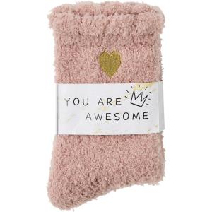 imageAmerican Trends Coral Fleece Cloud Socks UltraSoft Fuzzy Warm Sleep Socks Cozy Unisex Gifts for Birthday SelfCarePink