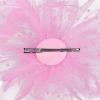image2025 KentuckyDerby Fascinators Hats Tea Party Church Wedding Hats for Women Hair Clip HeadwearA4 Pink