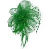 image2025 KentuckyDerby Fascinators Hats Tea Party Church Wedding Hats for Women Hair Clip HeadwearA5 Green