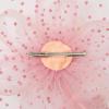 image2025 KentuckyDerby Fascinators Hats Tea Party Church Wedding Hats for Women Hair Clip HeadwearDustypink