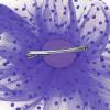 image2025 KentuckyDerby Fascinators Hats Tea Party Church Wedding Hats for Women Hair Clip HeadwearPurple
