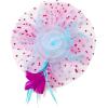 image2025 KentuckyDerby Fascinators Hats Tea Party Church Wedding Hats for Women Hair Clip HeadwearZ2 Bluerose Redwhite