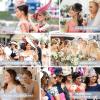 imageAmerican Trends Fascinators Hat for Women Tea Party Hats Headband Flower Mesh Feathers Hair ClipC Pink