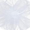 imageAmerican Trends Fascinators Hat for Women Tea Party Hats Headband Flower Mesh Feathers Hair ClipWhite