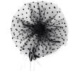 imageAmerican Trends Fascinators Hat for Women Tea Party Hats Headband Flower Mesh Feathers Hair ClipWhiteblack