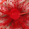 imageAmerican Trends Fascinators Hat for Women Tea Party Hats Headband Flower Mesh Feathers Hair ClipZ GreenRed Christmas