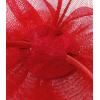 imageAmerican Trends Fascinators Hat for Women Tea Party Hats Headband Flower Mesh Feathers Hair ClipZ Stylered