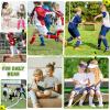 imageAmerican Trends Toddler Baseball Soccer Socks Kids Athletic Tube Girls Boys Softball Youth Knee High Socks1 Pack American Flag