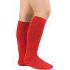 imageAmerican Trends Toddler Baseball Soccer Socks Kids Athletic Tube Girls Boys Softball Youth Knee High Socks1 Pack Pure Red