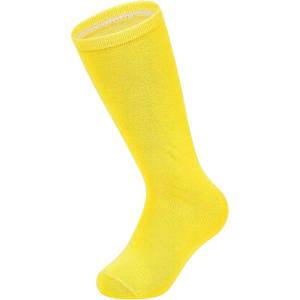 imageAmerican Trends Toddler Baseball Soccer Socks Kids Athletic Tube Girls Boys Softball Youth Knee High Socks1 Pack Pure Yellow
