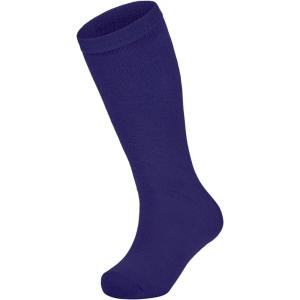 imageAmerican Trends Toddler Baseball Soccer Socks Kids Athletic Tube Girls Boys Softball Youth Knee High Socks1 Pack Solid Purple