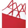 imageGirls One Piece Swimsuits Bathing Suit for Teens Cut Out Cute Girls OnePiece Swimwear Criss Cross for Kids Summer BeachRed