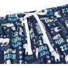 imageWomens Pajamas Shorts Set Casual Sleep Shorts Summer Lounge Pants Soft Pj Pants with Pockets Cute Printed PJ BottomsBlue Cat