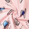 imageWomens Pajamas Shorts Set Casual Sleep Shorts Summer Lounge Pants Soft Pj Pants with Pockets Cute Printed PJ BottomsGray Powder Blue Cup
