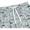imageWomens Pajamas Shorts Set Casual Sleep Shorts Summer Lounge Pants Soft Pj Pants with Pockets Cute Printed PJ BottomsGrey Cup