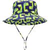 imageAmerican Trends Kids Sun Hat Toddler Wide Brim ampamp Adjustable UPF 50 Sun Protection Hat for Boys Girls 6 Months8 YearsGreen Dinosaur