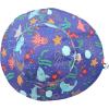 imageAmerican Trends Kids Sun Hat Toddler Wide Brim ampamp Adjustable UPF 50 Sun Protection Hat for Boys Girls 6 Months8 YearsOcean B
