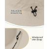 imageWomens Bucket Hat  Sun Protection Hat Packable Travel Beach Hats with Adjustable Drawstring for Hiking ampamp FishingAmerican Flag