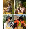 imageWomens Bucket Hat  Sun Protection Hat Packable Travel Beach Hats with Adjustable Drawstring for Hiking ampamp FishingPink
